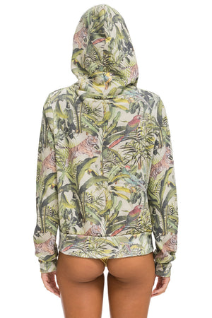 JUNGLE ZIP HOODIE - SAND