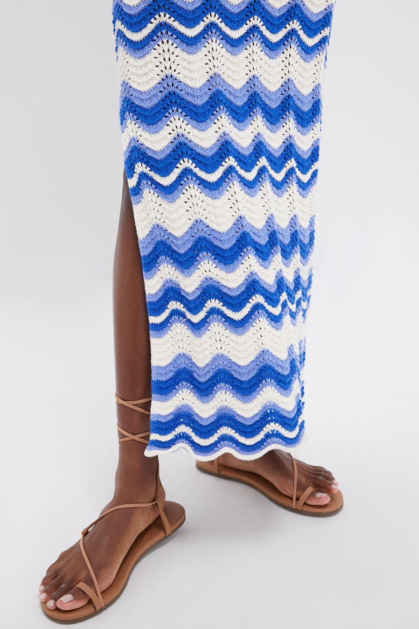 Blue Wave Leighton Maxi Dress