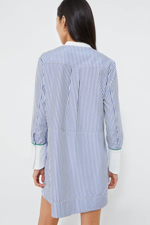 Blue Stripe Rohan Shirt Dress