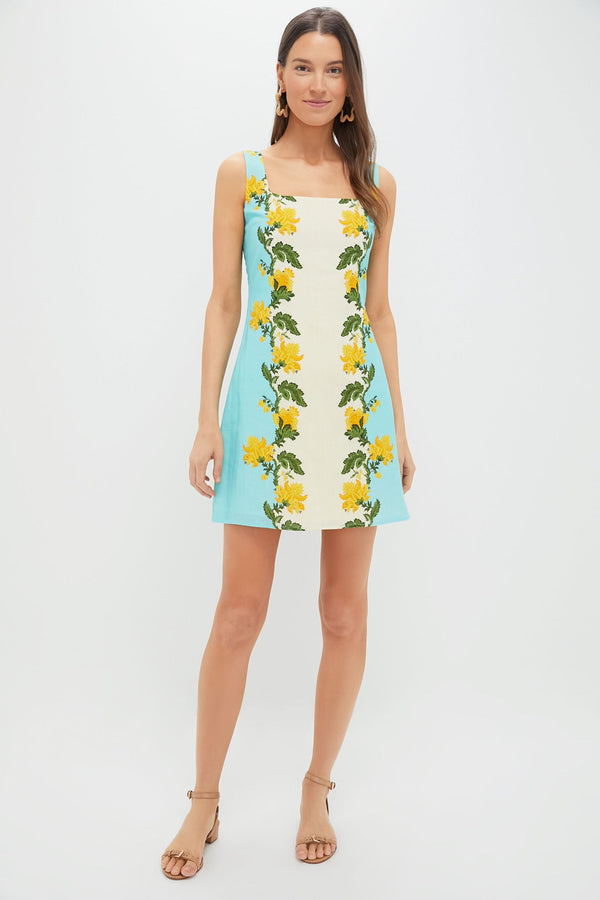 Aqua Mix Zander Mini Dress
