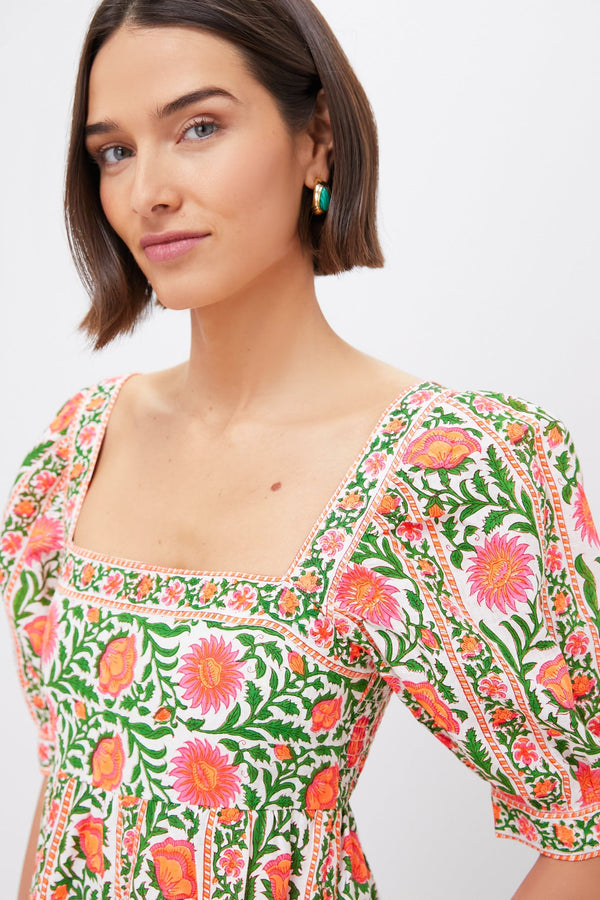 Neon Border Elizabeth Dress