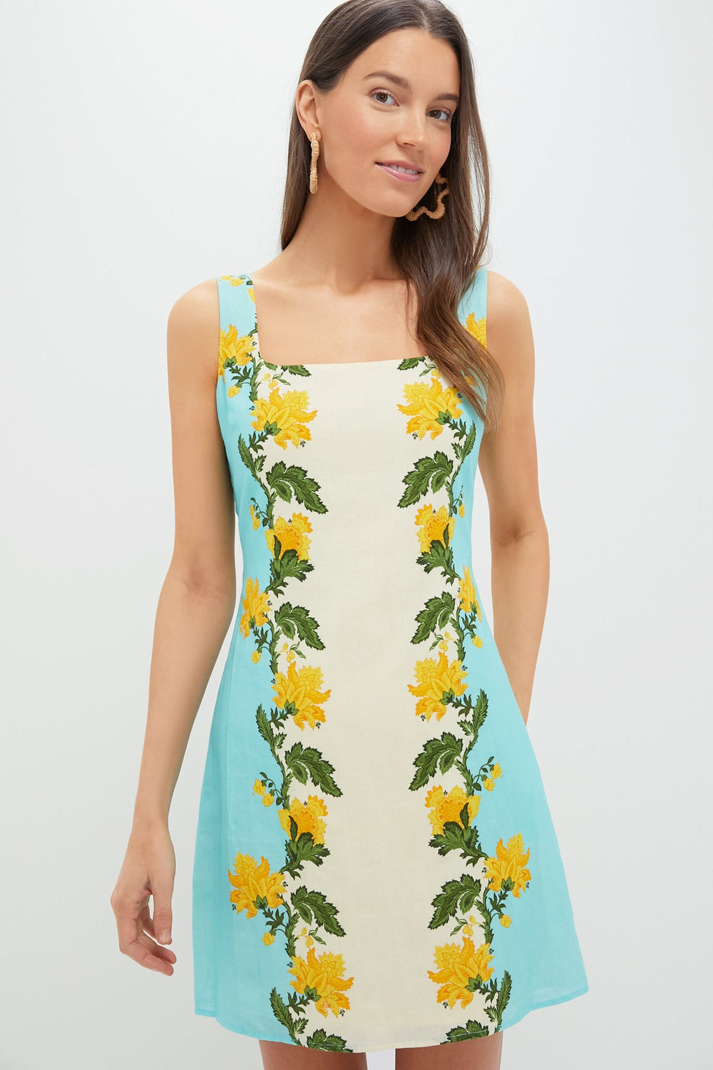 Aqua Mix Zander Mini Dress