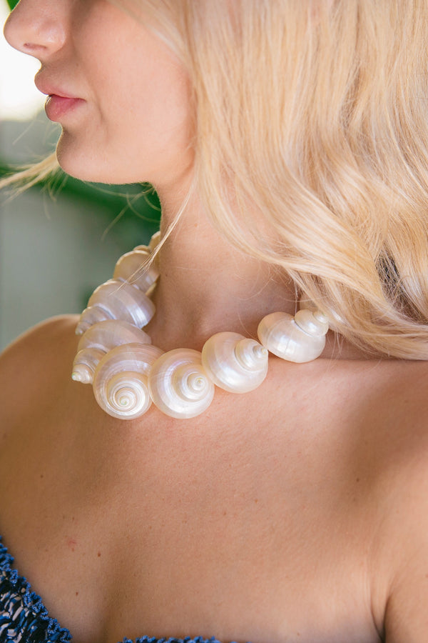 White Calypso Necklace