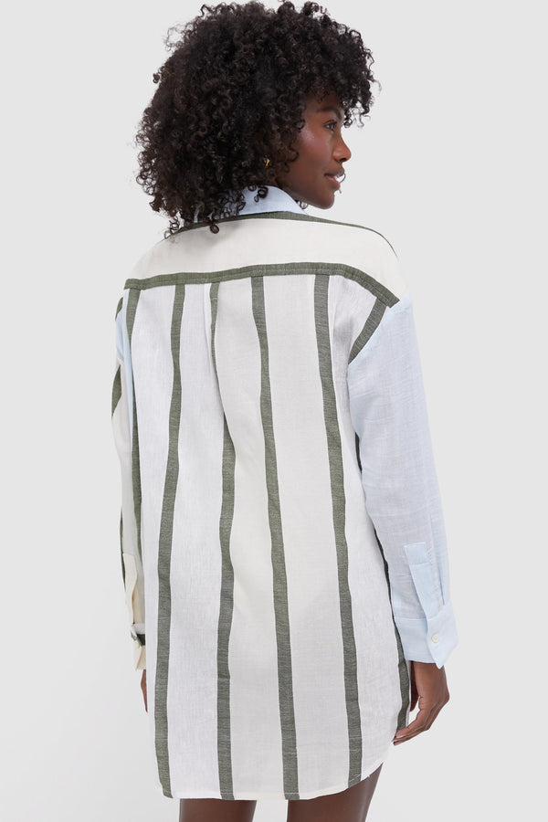 Entono Sage Mariam Shirt Dress