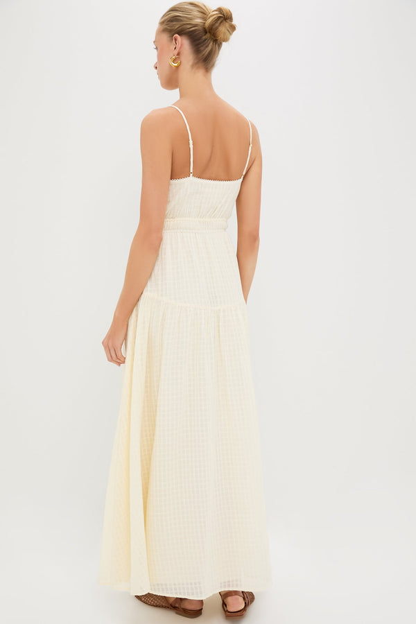 Cream Chantelle Maxi Dress