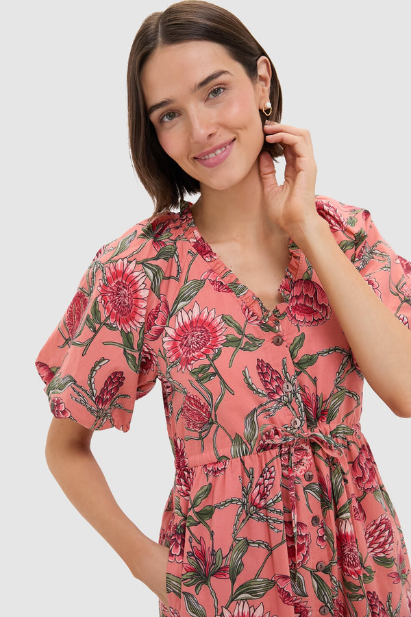Crabapple Poppy Dress