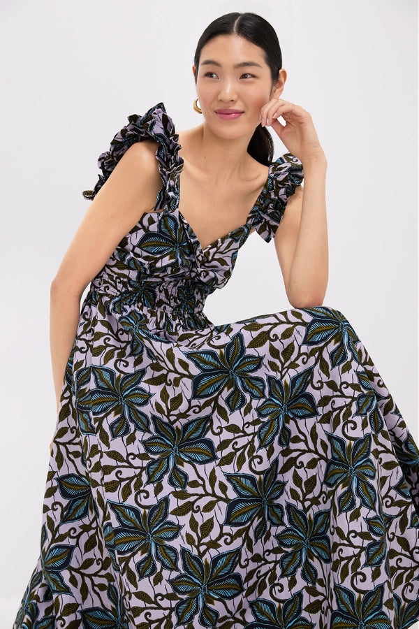 Lavender Ibukun Dress