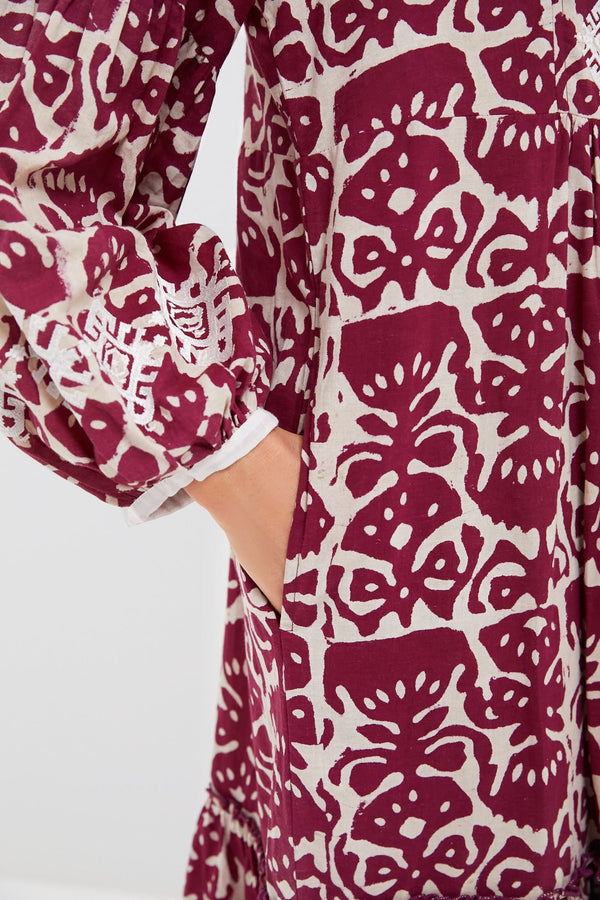 Aubergine Sannar Dress