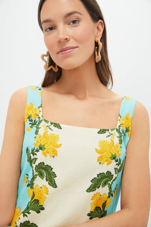 Aqua Mix Zander Mini Dress
