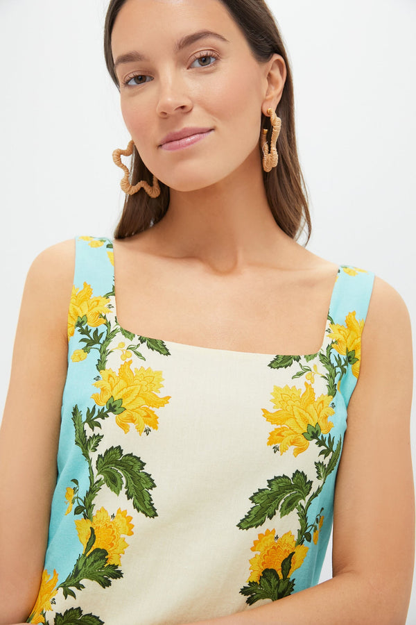 Aqua Mix Zander Mini Dress