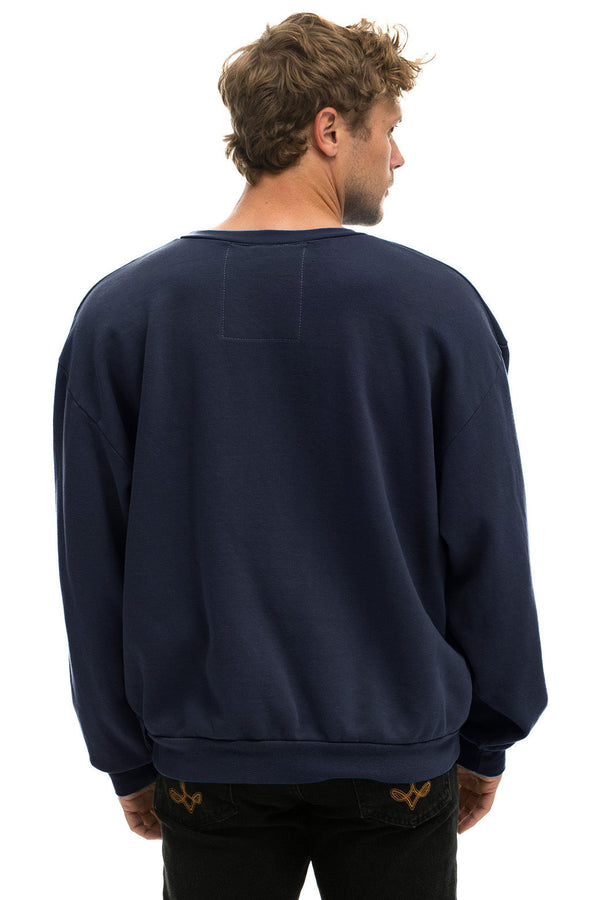 MEMBER EXCLUSIVE RELAXED SANTA TIGER SWEATSHIRT - NAVY