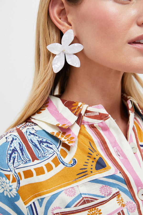 Mother of Pearl Gwen Earrings