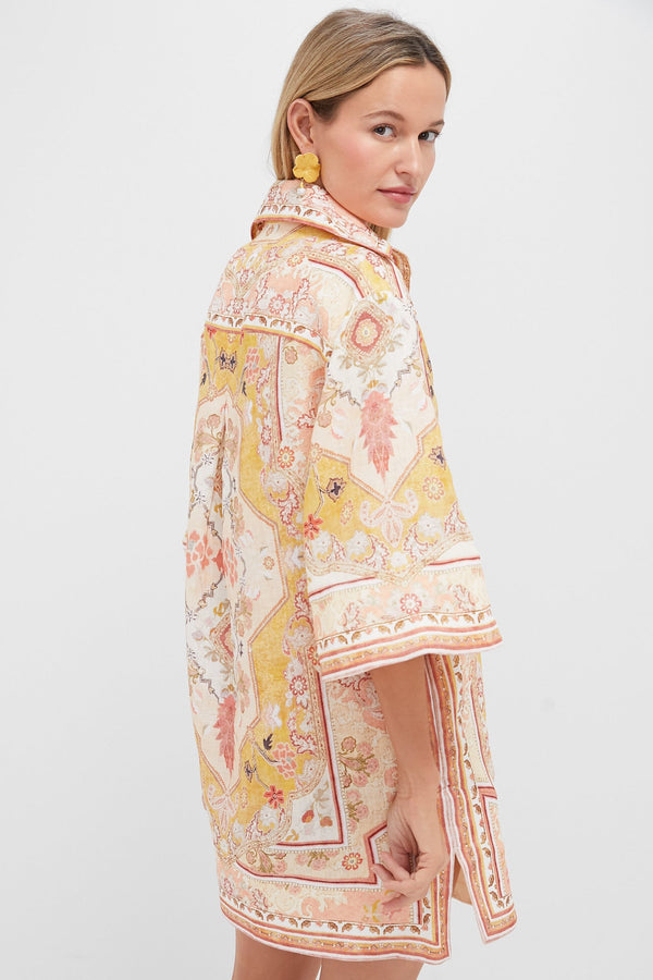 Mustard Multi Wylie Tunic Dress