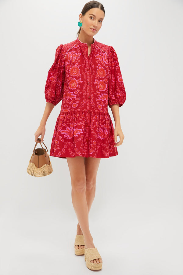 Red Olivia Mini Dress