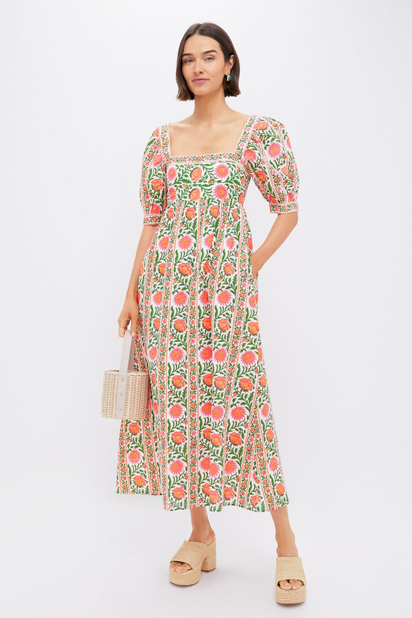Neon Border Elizabeth Dress