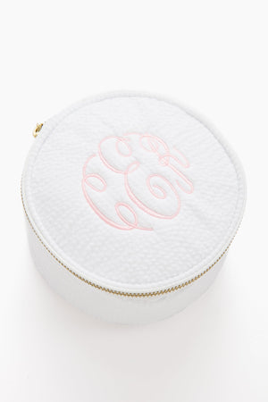 White Button Bag