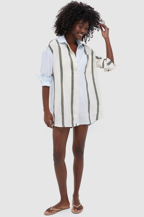 Entono Sage Mariam Shirt Dress