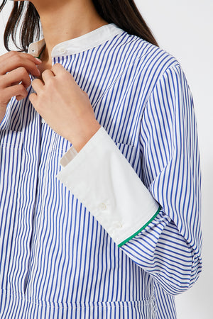Blue Stripe Rohan Shirt Dress