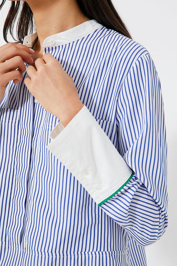 Blue Stripe Rohan Shirt Dress