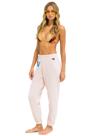 LOGO SWEATPANTS - LIGHT PINK