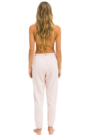 LOGO SWEATPANTS - LIGHT PINK
