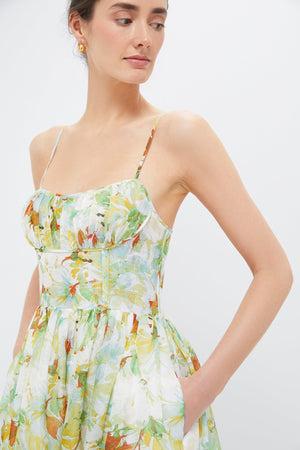 Terra Light Blue Alba Midi Dress