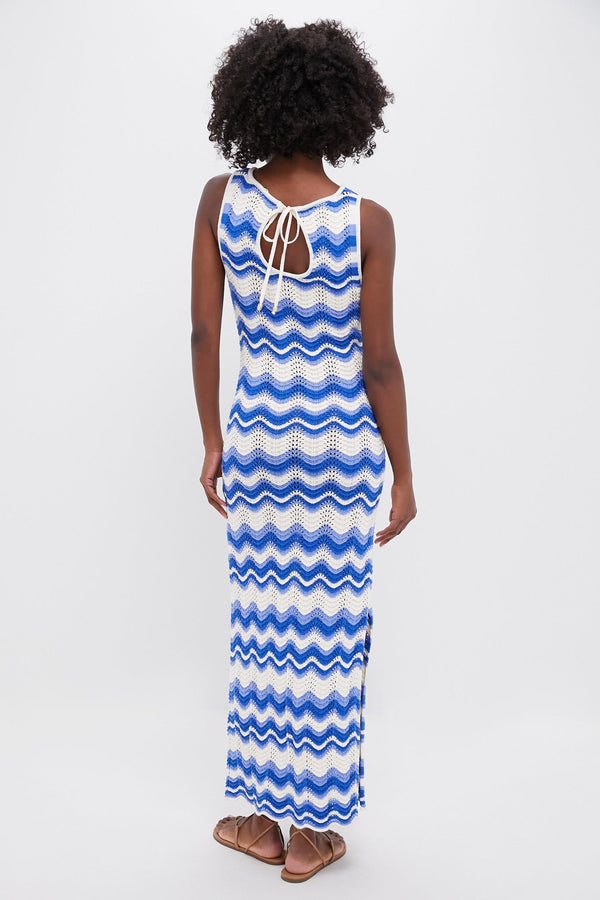 Blue Wave Leighton Maxi Dress