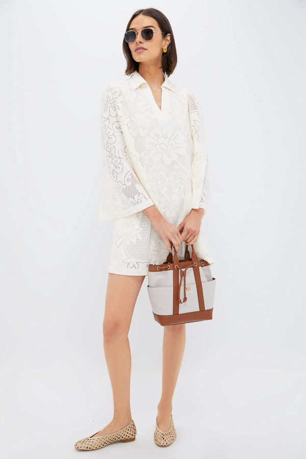Ivory Lace Courtney Dress