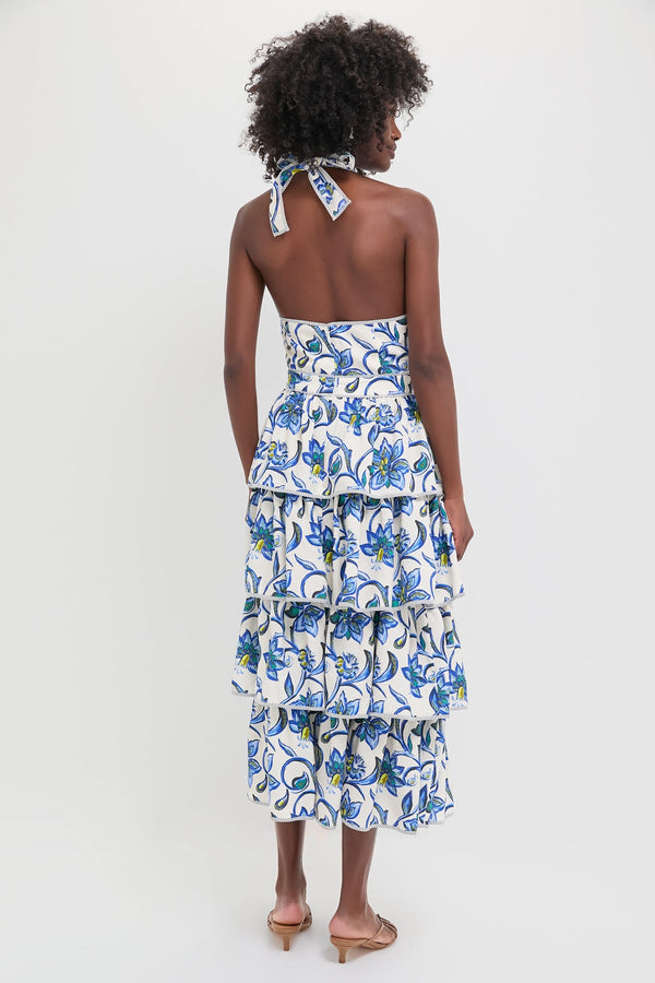 Porcelain Floral Berkley Dress