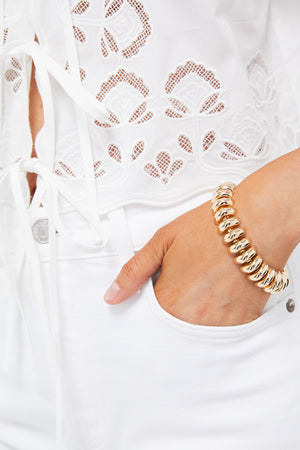 Gold Sofia Mega Bracelet