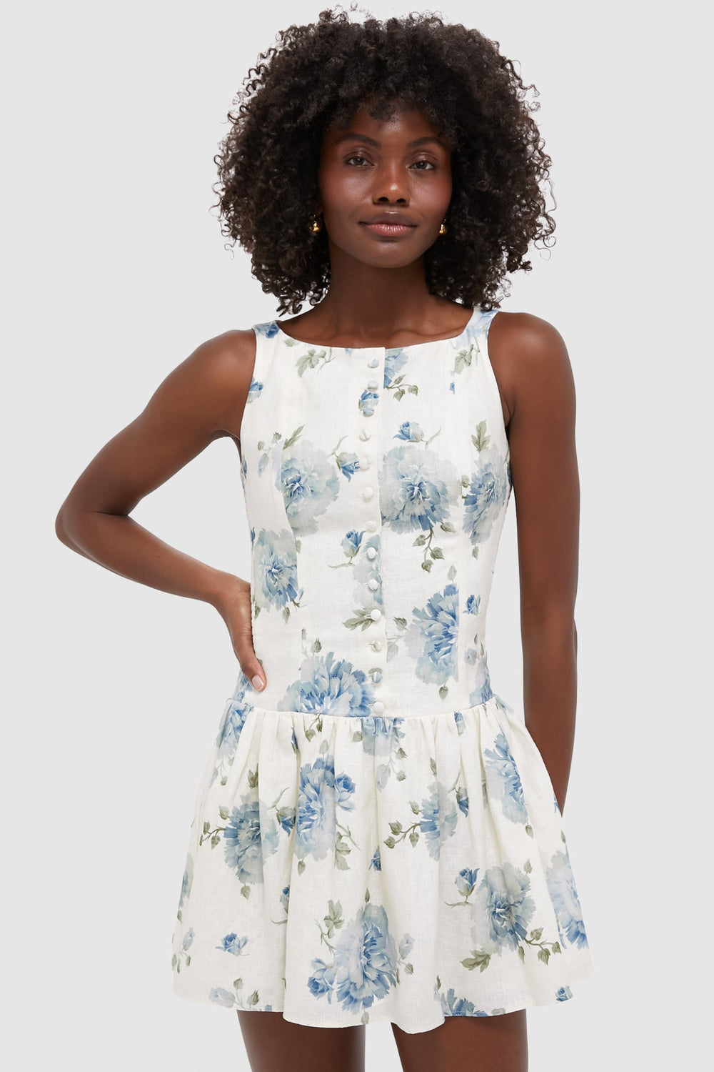 Cecile Floral Blair Mini Dress