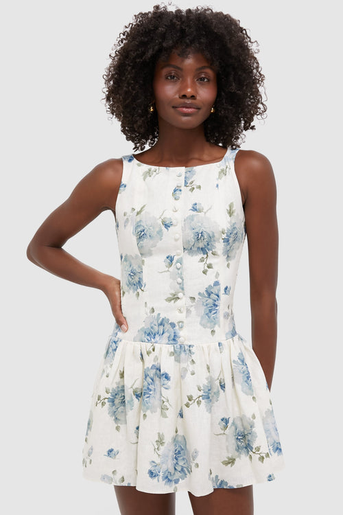 Cecile Floral Blair Mini Dress