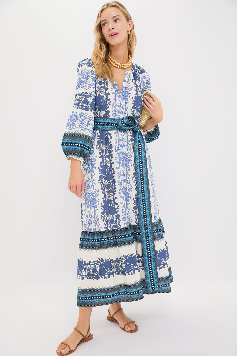 Bondi Blues Cotton Lyles Dress