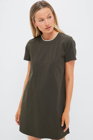 Olive Green Aimee Mini Dress