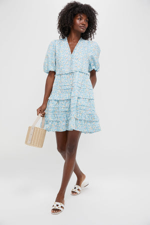 Mrs Stonely Blue Renee Dress