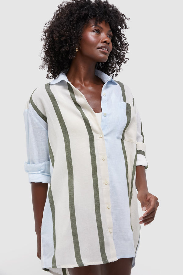 Entono Sage Mariam Shirt Dress