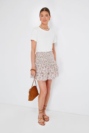 Tan Calista Woven Crossbody