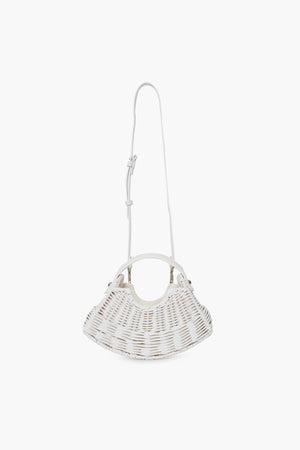 White Mini Fan Bag