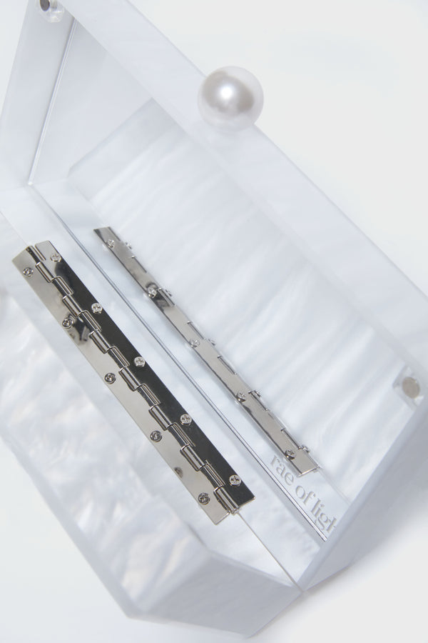 Pearl Acrylic Clutch
