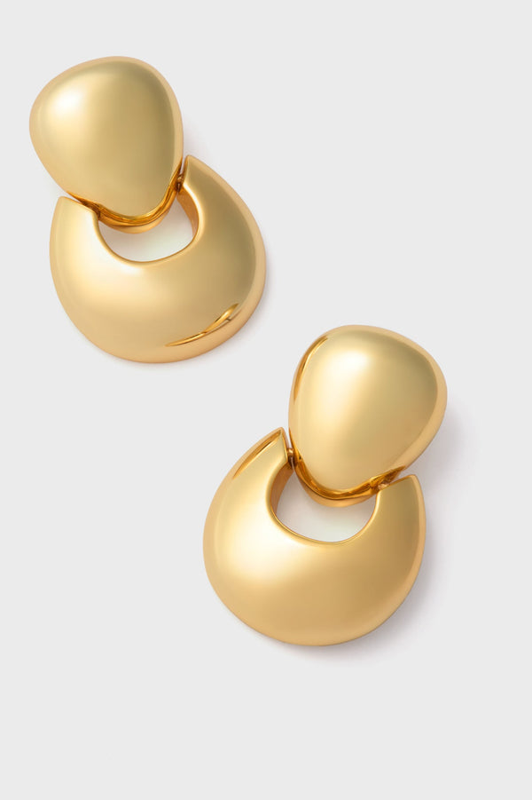 Gold Rae Earrings