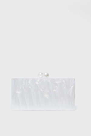 Pearl Acrylic Clutch