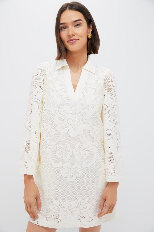 Ivory Lace Courtney Dress