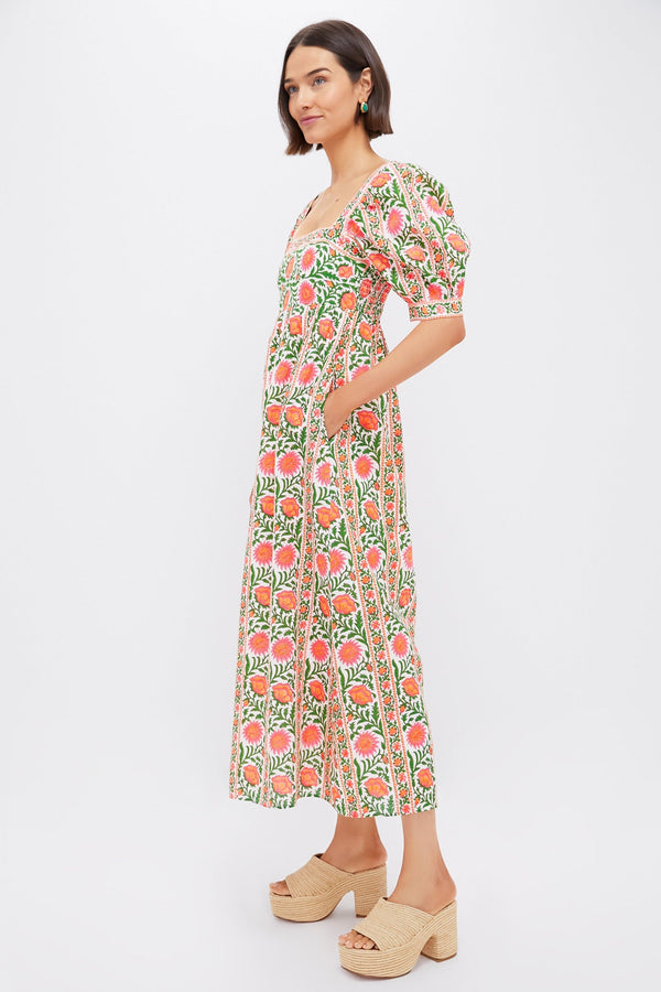 Neon Border Elizabeth Dress