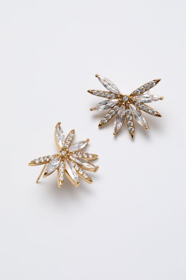 Gold Vesey Studs