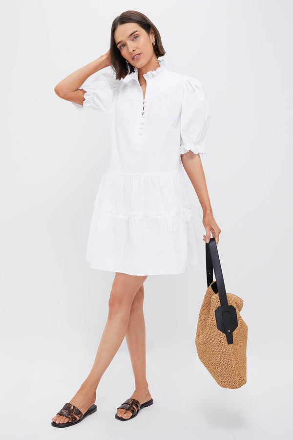 White Selena Mini Dress