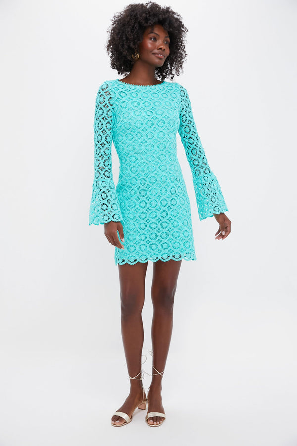Deep Chlorine Glenda Mini Dress