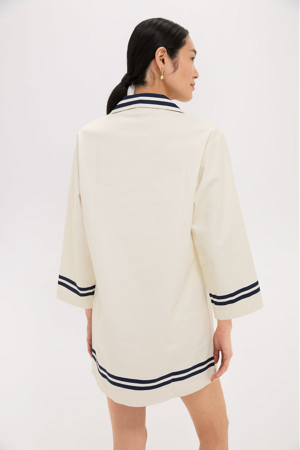 Cream Marine Tunic Dress
