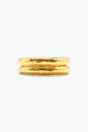 Cleopatra Slice Stacking Ring Set
