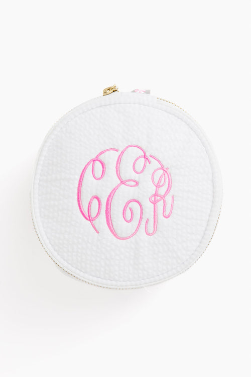 White Button Bag