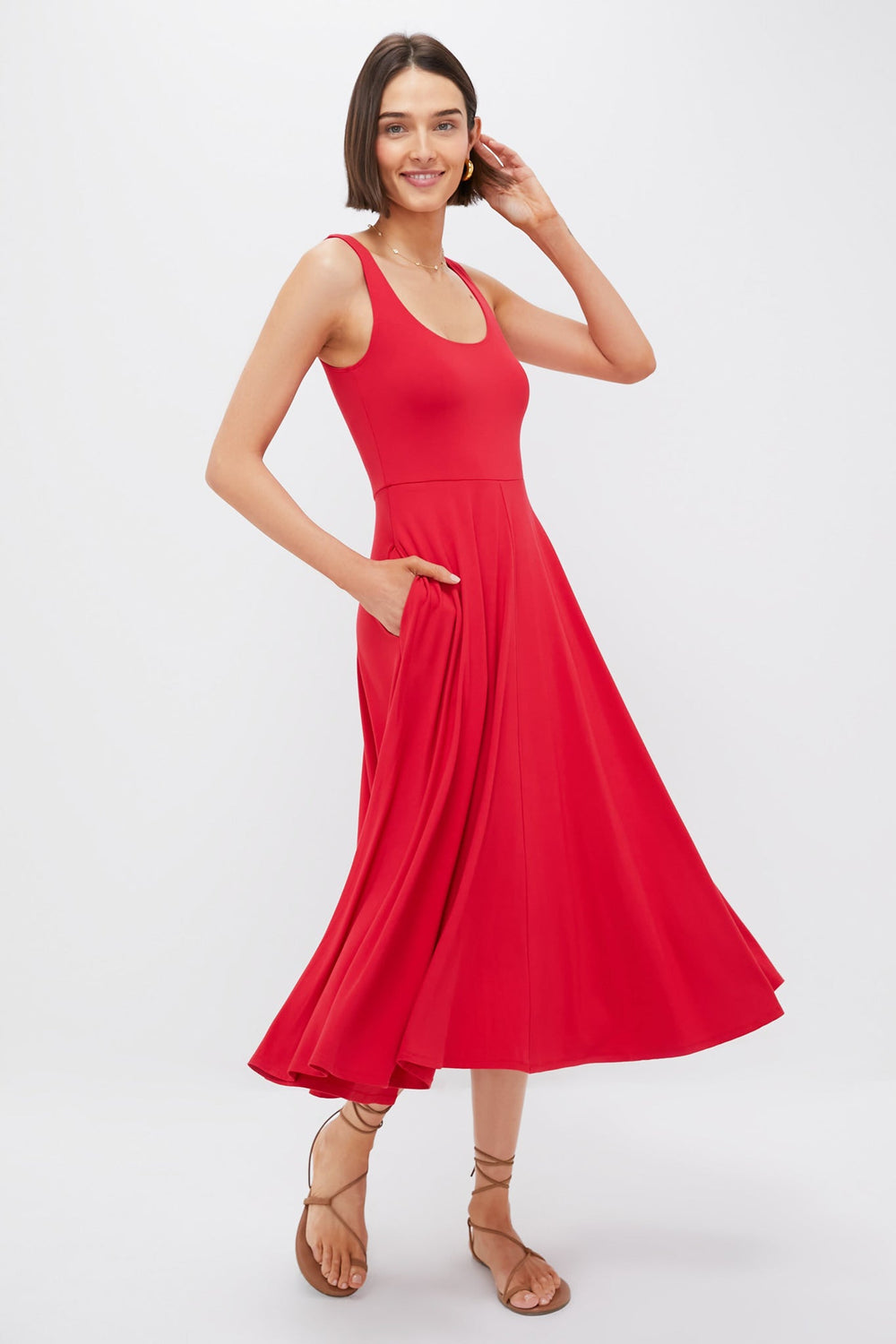 Red Leon Dress